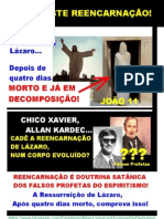 NÃO EXISTE REENCARNAÇÃO 