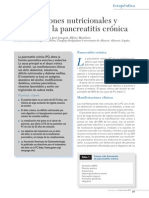 Repercusiones Nutric en La Pancreatitis Cronica