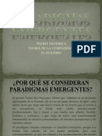 Diapositivas Principales Puntos de Los Paradigmas Emergentes