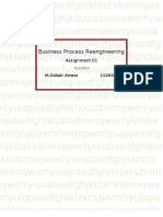 Business Process Reengineering: Assignment 01