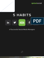 5 Habits of Successful Social Media Marketing