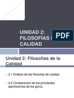 Filosofias de Calidad