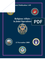 JP Religious Affairs 2009