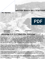 Why Did The British Build Hill Stations in India?: Bhairabi Kapil Saurabh Sulekha