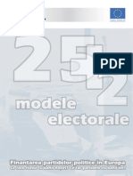 25plus2 Modele Electorale IV Finantarea Partidelor Politice in Europa