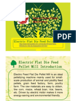 Electric Flat Die Feed Pellet Mill