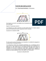 Informe #01 Puente de Espagueti