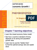Economic Growth I: Macroeconomics