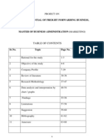 23 23 Market Potential of Freight Forwarding Business (1)