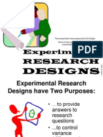 Experimental: Research