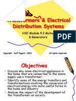 Transformers & Electrical Distribution Systems: HSC Module 9.3 Motors & Generators