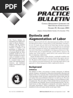 CMQCC Labor Dystocia Checklist (ACOG/SMFM Criteria) | PDF | Self ...