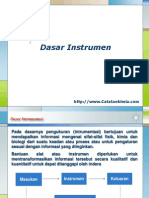 Dasar Instrumen