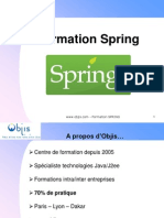 Formation Spring Objis (Enregistrement Automatique)