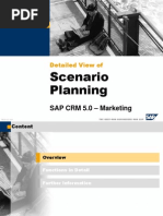 Detailed View of Scenario Planning