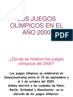 olimpiadas 2000