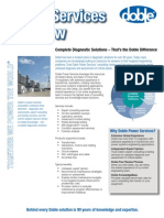 Power Services Overview Brochure