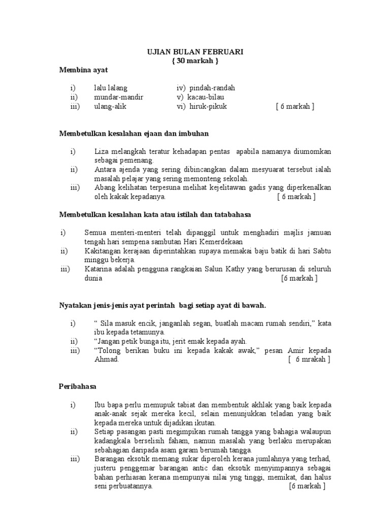 Bm Tingkatan 5 Pdf