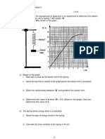 State The Relationship Between W and e Before The Elastic Limit