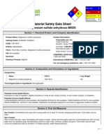 Magnesium Sulfate Anhydrous MSDS: Section 1: Chemical Product and Company Identification