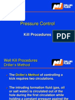 Pressure Control Well Kill Procedures