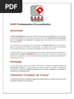 PORTFÓLIO 2013 - DADO TREINAMENTOS