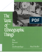 Paul Stoller-The Taste of Ethnographic Things - The Senses in Anthropology-University of Pennsylvania Press (1989)