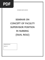 Download Concept of Faculty Supervisor by Thilaga Ram SN143246574 doc pdf