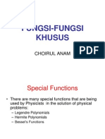 12. Fungsi Khusus