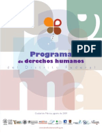 Programa de Derechos Del DF