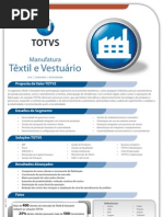 Manufatura - Textil & Vestuario (Portugues)