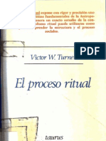 Turner, Victor W. El Proceso Ritual. Estructura y Antiestructura