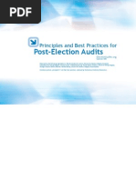 Best Practices Final - Auditing Post-Election Results