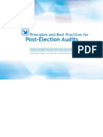 Best Practices Final - Auditing Post-Election Results