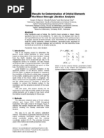 Download Determination of Orbital Elements of the Moon Preliminary by Hasan Al Banna SN143277533 doc pdf