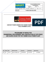 Century Power Work Programme Details