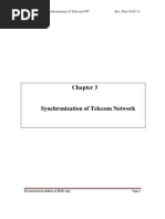 Synchronization of Telecom network