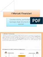 I Mercati Finanziari