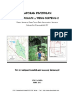 Laporan Final Investigasi Kecelakaan Serpeng2 - KDKL HIKESPI - DG Scan TT Tim