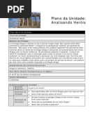 Trabalho  sobre heróis e mitos