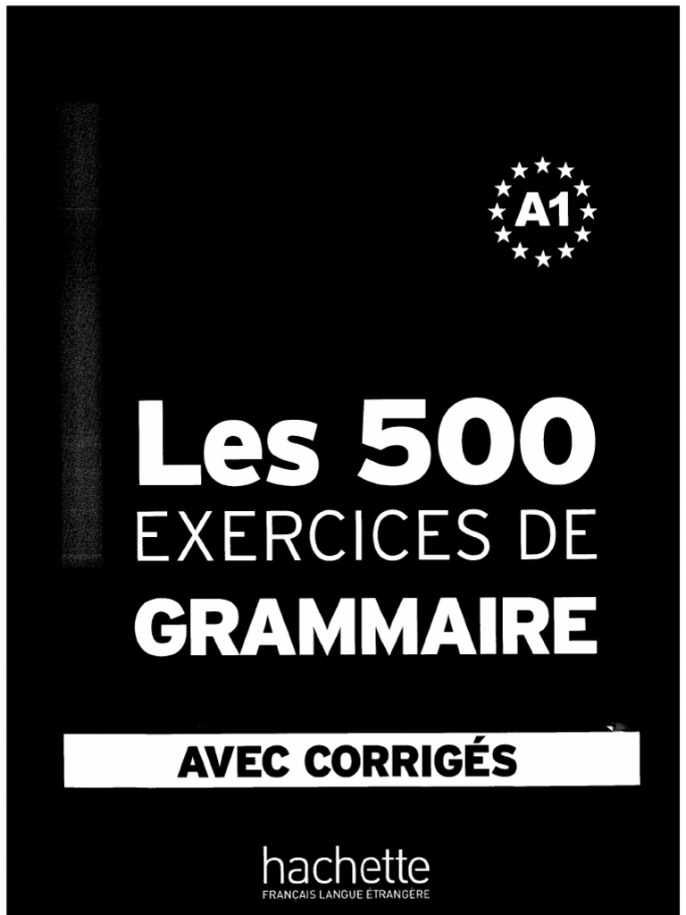 500 Exercices De Grammaire A2 Pdf