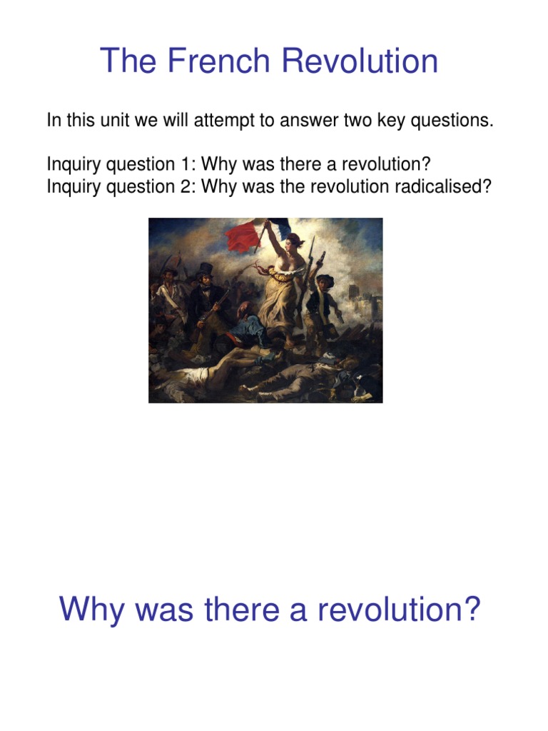 Causes of the French Revolution | PDF | Reign Of Terror | Counter ...
