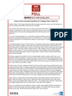 2013 Country Rating Poll BBC - Globescan