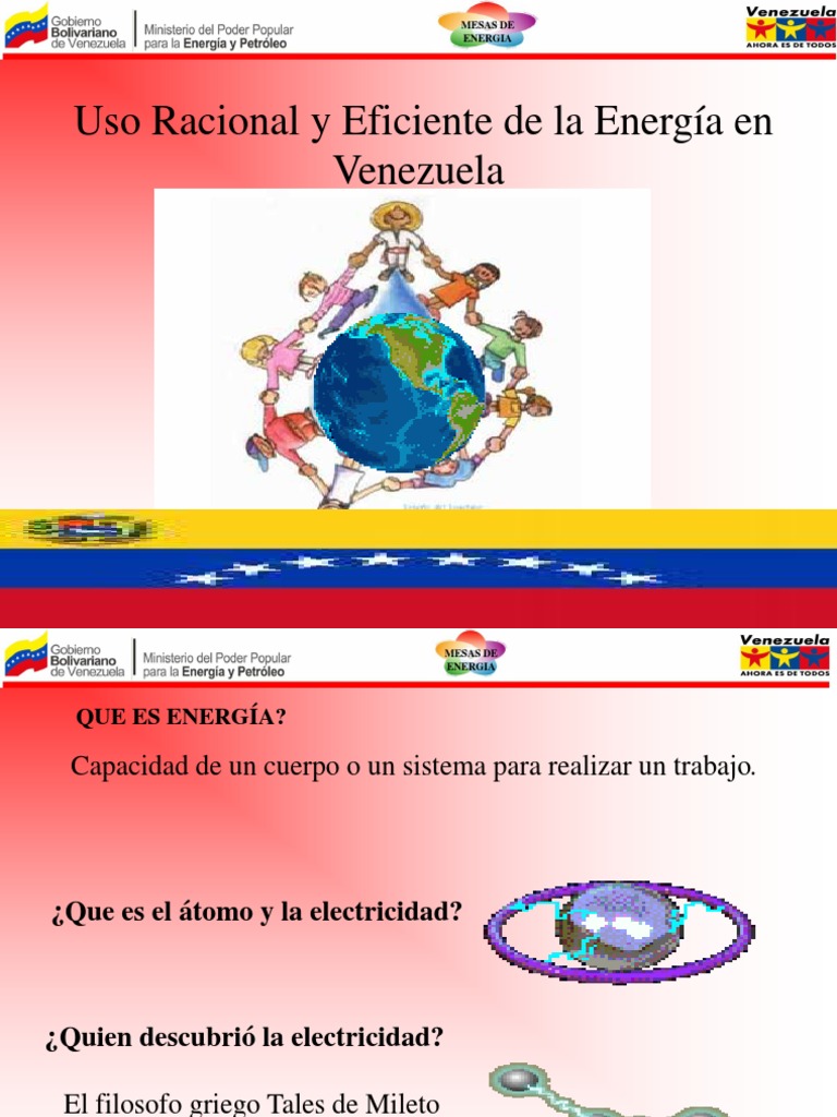 Taller Uso Eficiente y Racional de La Energia | PDF | Consumo mundial ...