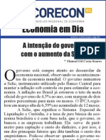 A Intenção Do Governo Com o Aumento Da Selic (Manoel Gil Costa Soares) - 2