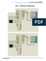 Teclado matriz ATmega16