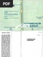 Interpretacao e Ideologias Paul Ricoeur