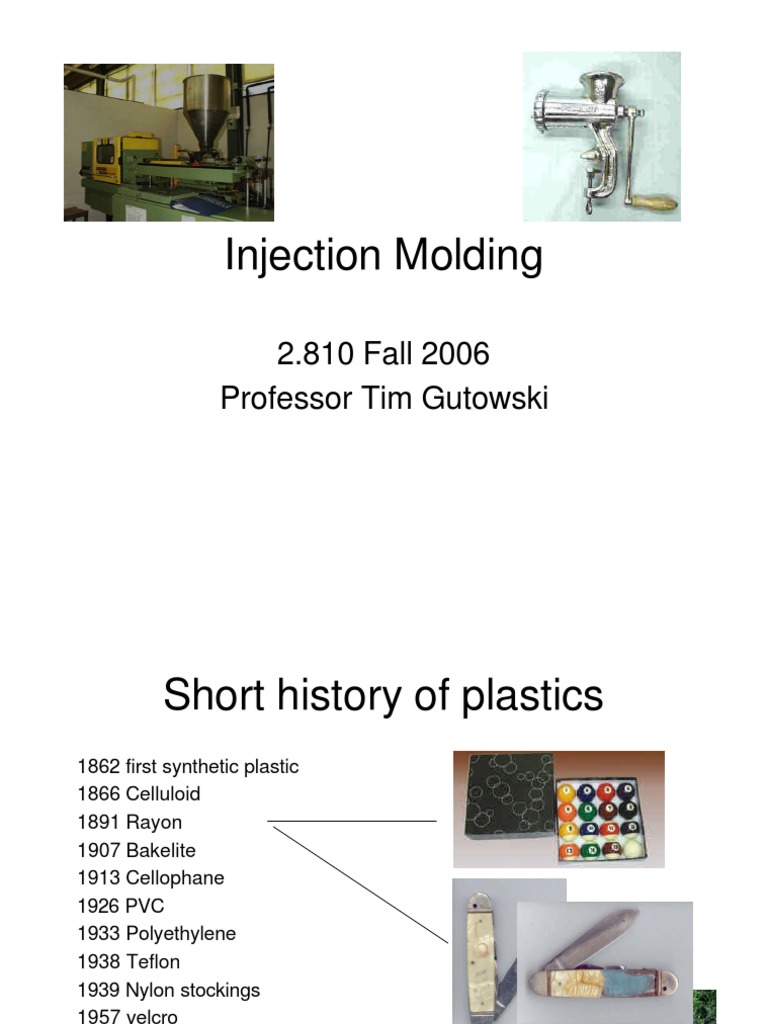 Injection Molding Final | PDF | Casting (Metalworking) | Viscosity