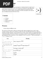 List of Emoticons - Wikipedia, The Free Encyclopedia