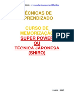 10 - Apostila de Memorização Super Power (TÉCNICA JAPONESA)